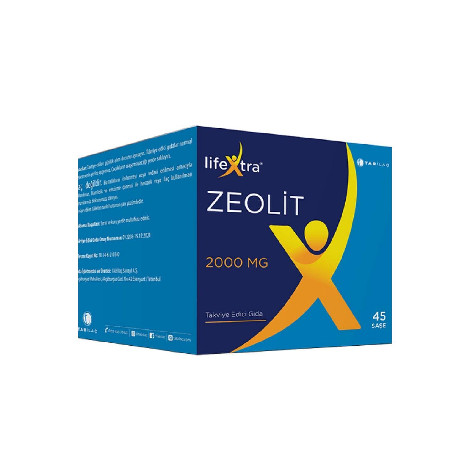 

Lifextra Zeolite 2000 Mg 45 Sae 8680133001253