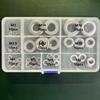 304 Stainless Steel Flat Washer Set DIN125 (M3-M16), 100PCS