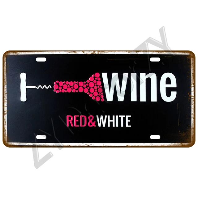 Panneau Métallique Vintage Art Mural Bière Café Affiche pour Décoration Intérieure Pub Bar Man Cave Club Plaque Rétro en Tôle