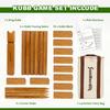 Kubb Yard Game Set, Giant Viking Tossing Game, Outdoor Lawn Game with Carry Bag