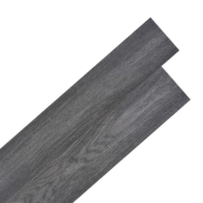 VidaXL Dalles de plancher PVC autoadhésif 5,02 m² 2 mm noir et blanc 245175
