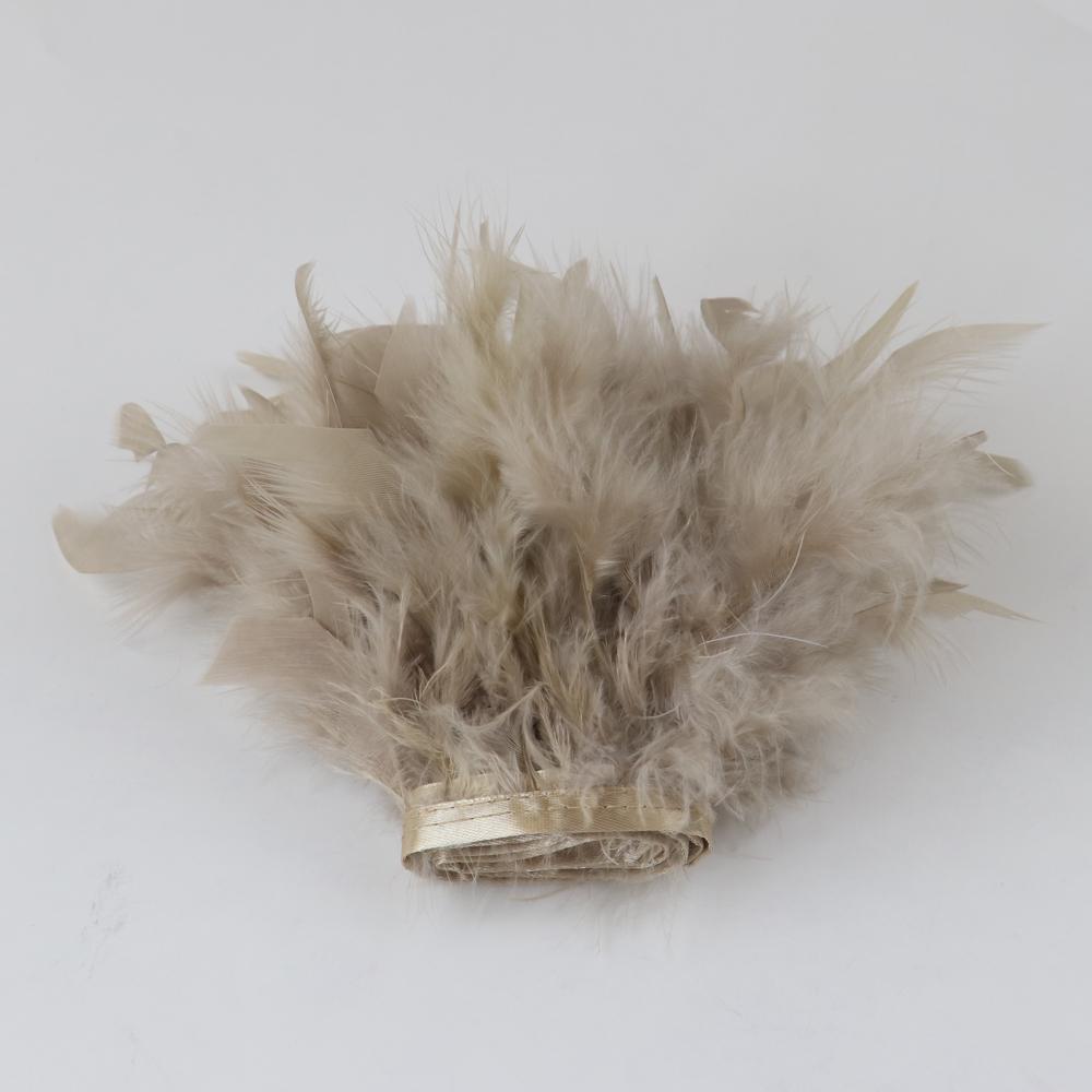 1/2M White Turkey Feathers Trim 10-15CM Fluffy Plumes Ribbon for Crafts Carnival Party Clothing Decoration Sewing Accessories