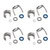 Fuel Injector Retaining Bracket O Ring Seal Kit 06D998907 for A3 Hatchback A4 Saloon A6 Avant TT Roadster
