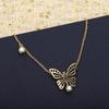 Latest Hot Brand Classic Women's Necklace Luxury Jewelry For Women Fashion Butterfly Designer Pendant Pearl Chain Necklaces