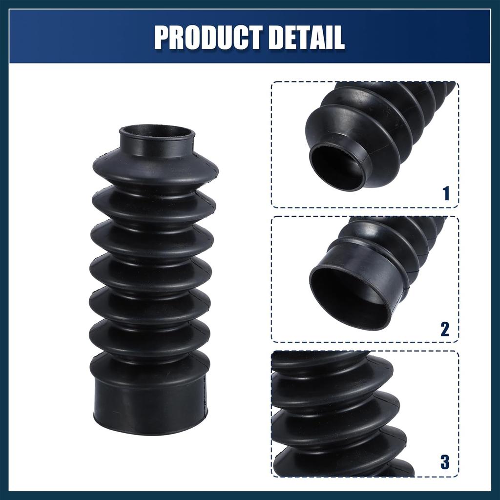2 Pcs Motorcycle Front Fork Guards Covers Shock Absorbers Boots 39mm Universal for Harley Sportster XL883 1200 for ATV UTV Automotive Parts