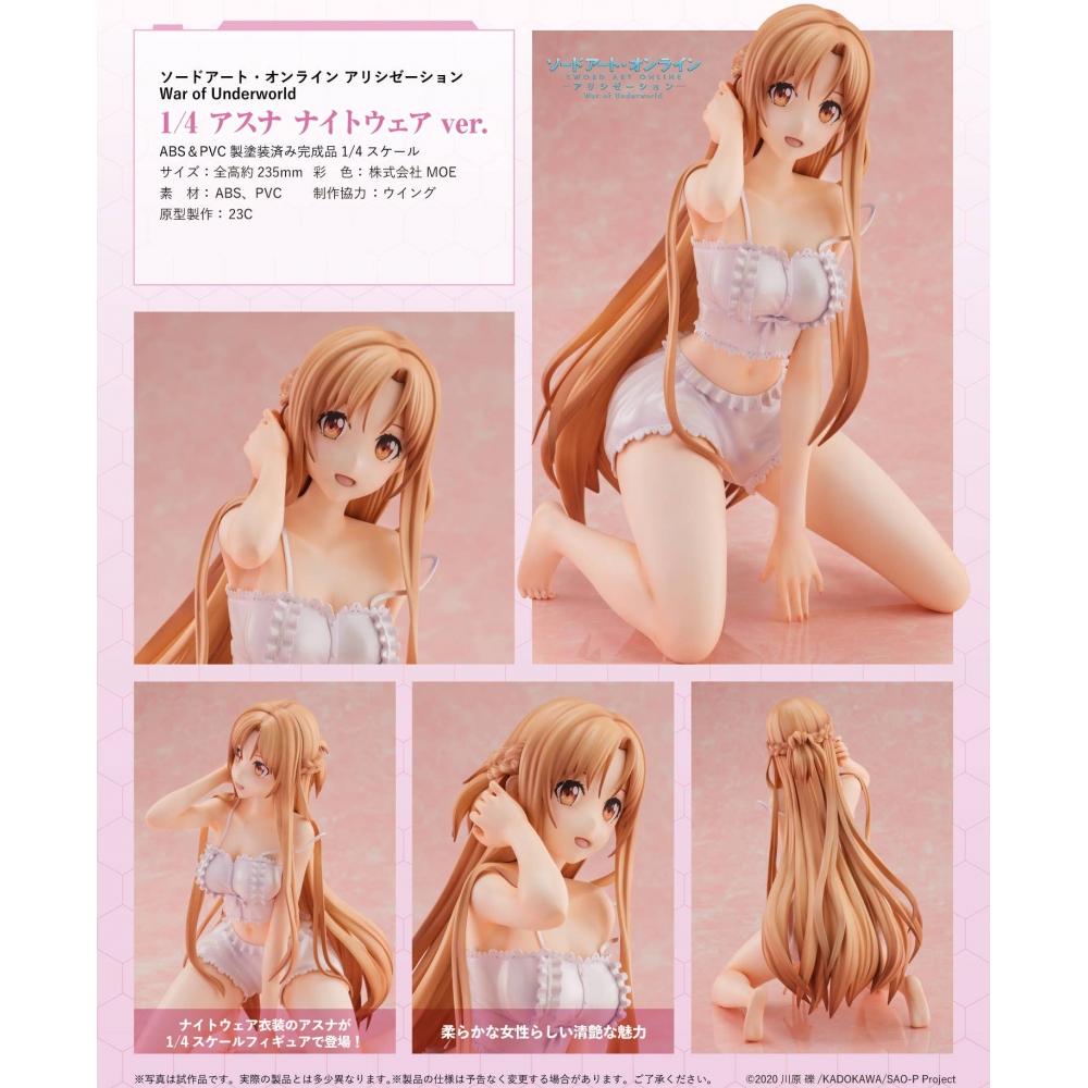Sword Art Online 1 4 Sword Art Online Alicization  Asuna Nightwear Ver.