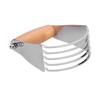 Stainless Steel Dough Blender Wood Handle Heavy Duty Blades Dough Cutter 5 Blades Comfortable Pastry Cutter Cold Butter Mixing