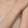 14k Glow 0.3 Chain Bracelet (14K Gold) #BR08
