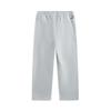 Li Ning CF Suo Versatile Loose Straight Leg Warm Solid Color Knitted Sports Pants Men bottoms Brick-Gray AKLV227-2