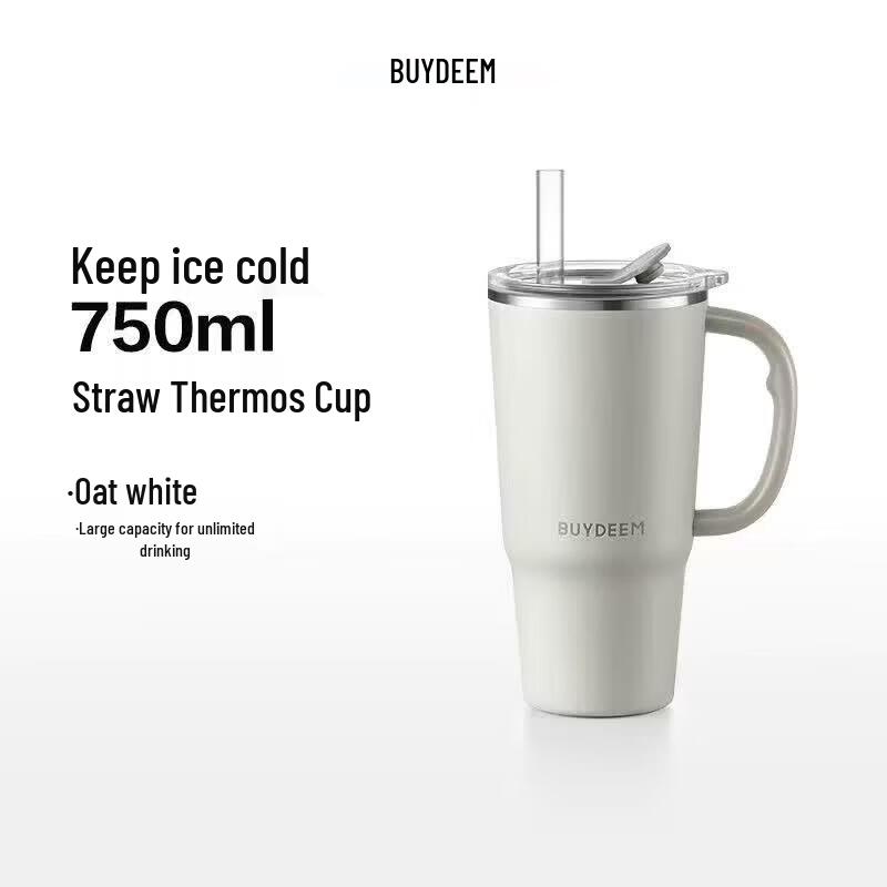 Buydeem DS57 750 мл Термобутылка с трубочкой