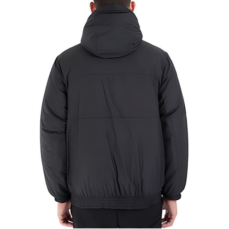 Nike Sportswear Synthetic Fill Fleece-Lined Hooded Jacket Men Outerwear Black 928862-010
