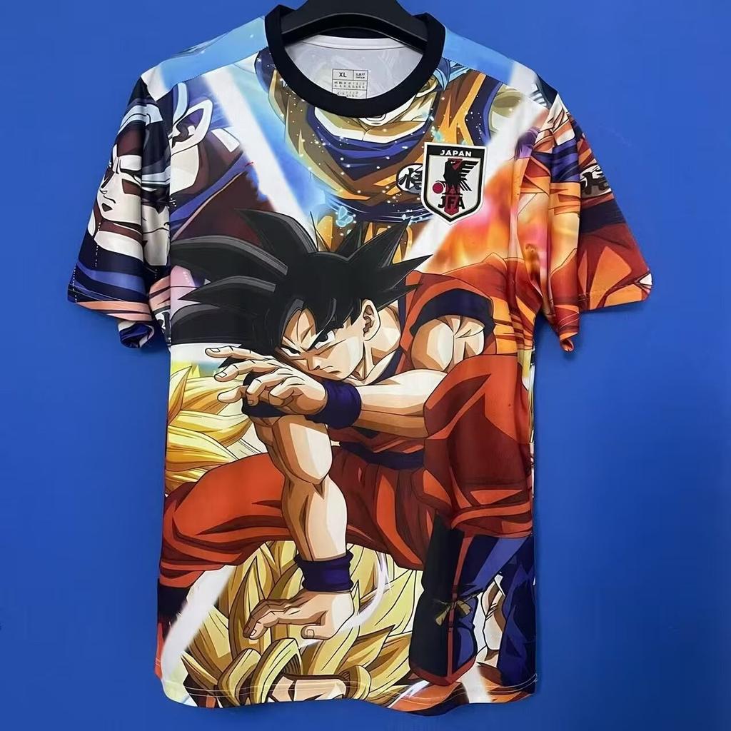 Japan National Football Jersey Anime Manga Short-sleeved Football Jersey Japan National Team Jersey
