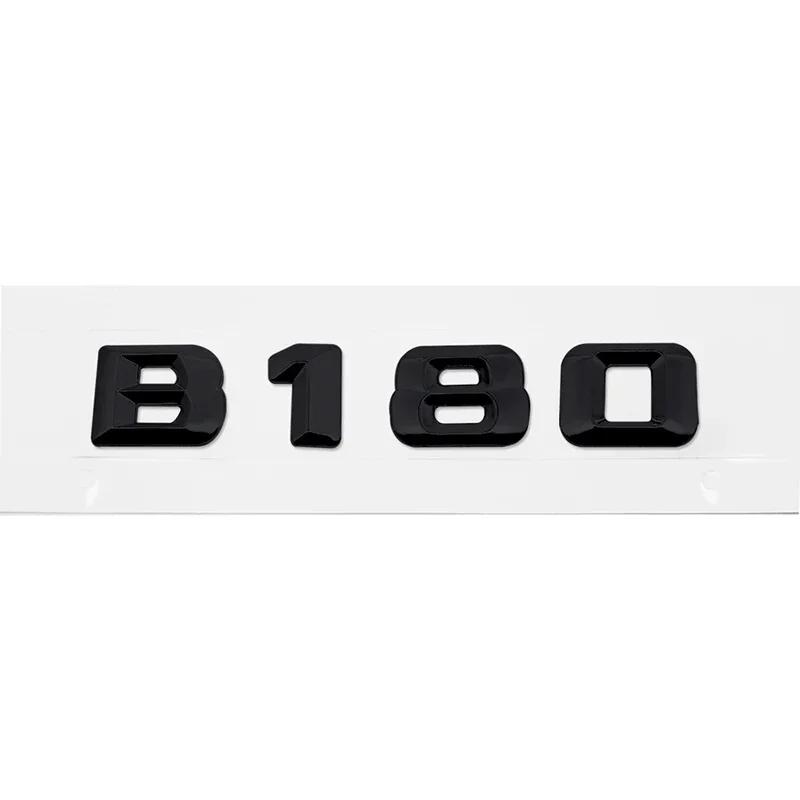 3D ABS Car Rear Trunk Letter Sticker for Mercedes Benz B Class B35 B45 B63 B180 B200 B220 B250 B260 B300 Decal Accessories YN1