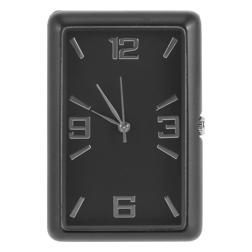 Car Dashboard Clock Stick-On Digital Automobile Clocks Modification Fitting Electronic Quartz Interior Accessories