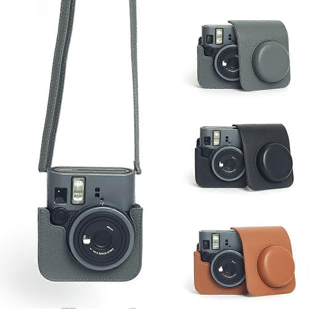 Case for Instax Mini 41 Instant Camera Cover PU Leather Carrying Bag