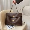 New fashion casual big bag shoulder portable trendy women's bag