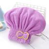 Shower Cap for Women Hair Cap Microfibre Quick Hair Drying Bath Spa Bowknot Wrap Towel Hat Cap for Bath Bathroom Accessories
