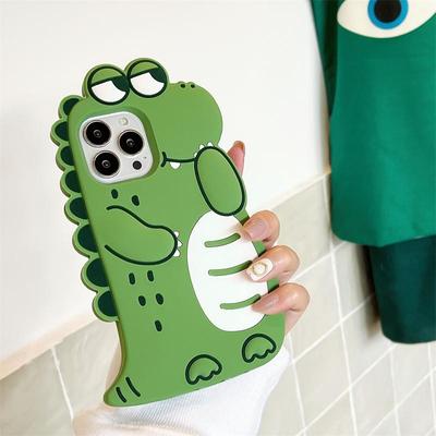 Puzdro na telefón Cartoon Dinosaur Character pre iphone 13 12 11 pro max kryt na telefón iphone 7 8 plus xs max xr roztomilé puzdro na telefón