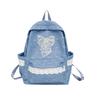 Schoolbag new niche butterfly backpack sports outdoor schoolbag large capacity 1011 leisure going college backpack