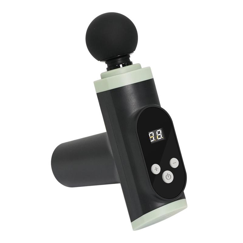 Compact Cross-Border Handheld Dynamic Fascia Massager for Muscle Relaxation & Fitness USB Rechargeable чёрный