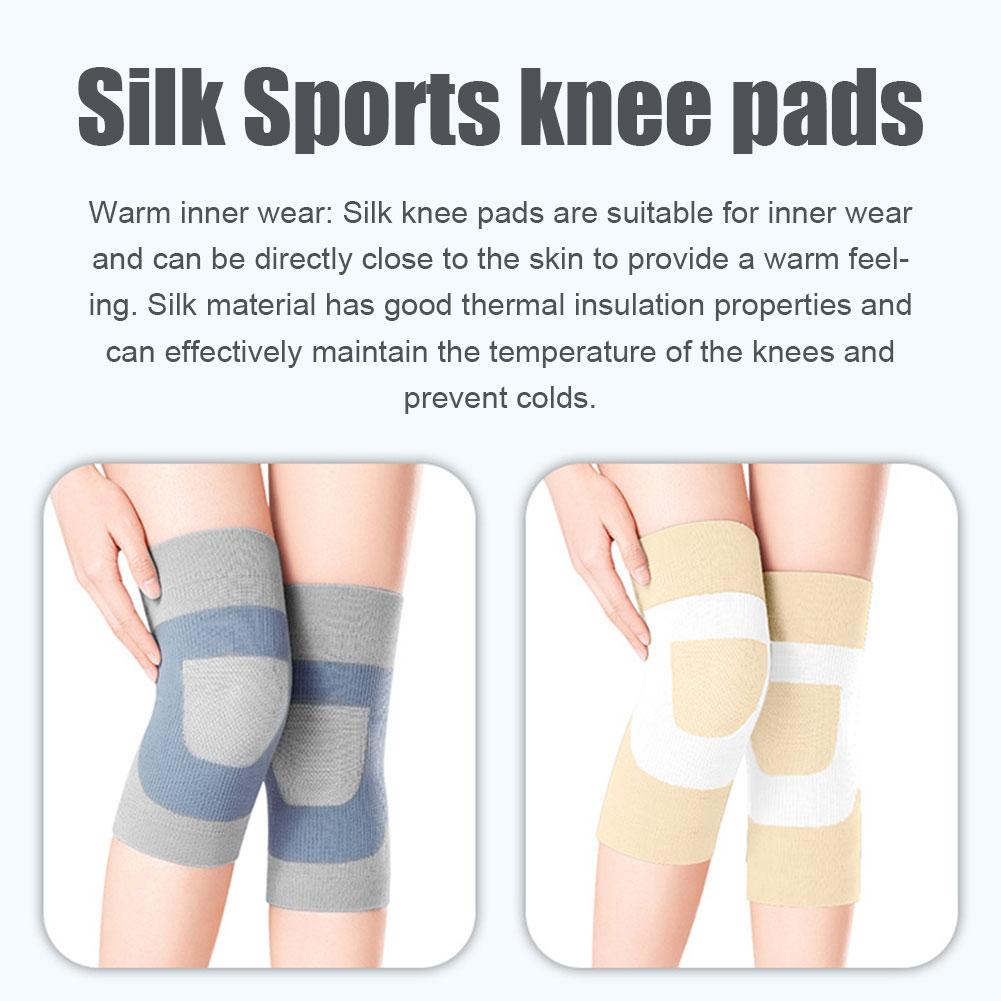 1 PAIR Ultra Thin Knee Support Brace Active Knee Pads Protector Arthritis Running Knee Injury Knee Unisex
