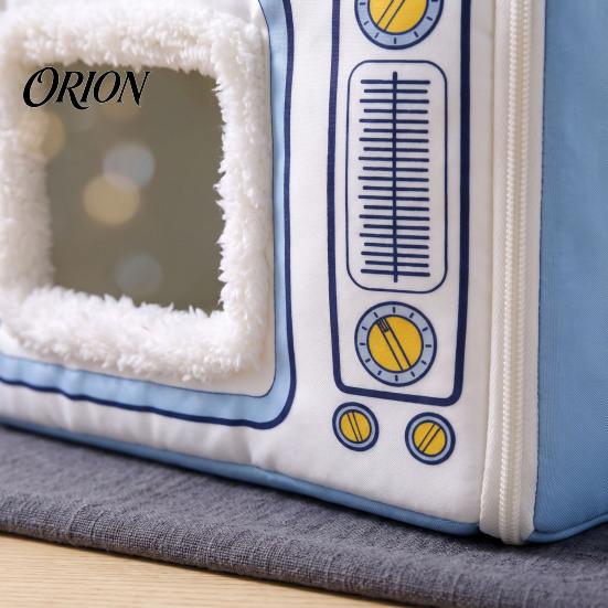 Hanging Bird House TV?Shaped Nest, Plush Warm Parrot Cave Bed, Winter Sleeping Tent Hut for Budgies Cockatiels Small Parrots Cage Decoration