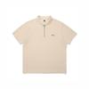 KODAK Aerocool Waffle Washed Collared T-Shirt Ivory