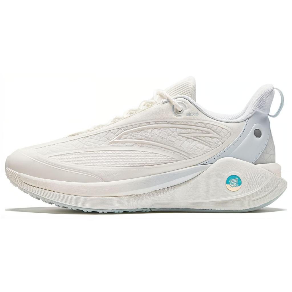 Anta C37 Series C37 3 Ice Cool Bubble Non-Slip Low-Top Running Shoes Women Sneaker White Gray 922345537-2