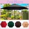 Guarda-chuva Toldo Premium para Exterior para Proteção Solar e Cobertura de Chuva em Várias Cores Ideal para Pátios e Ambientes de Praia