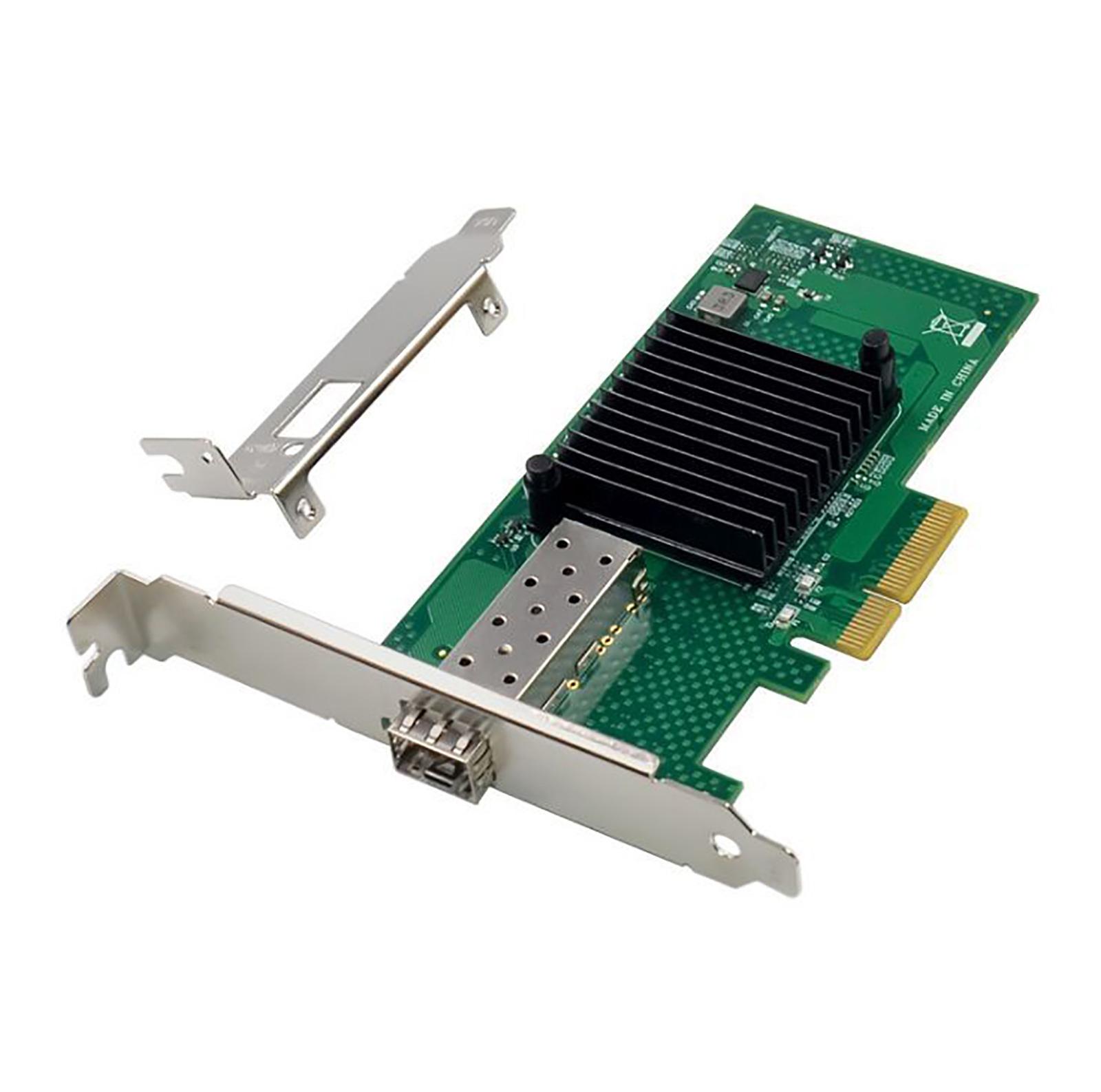 

10 ГБ PCIe X8 X4 Конвергентна мережева карта з одним/подвійними портами з мікросхемою 82599ES, мережевий адаптер Ethernet X520-DA2 1-4X