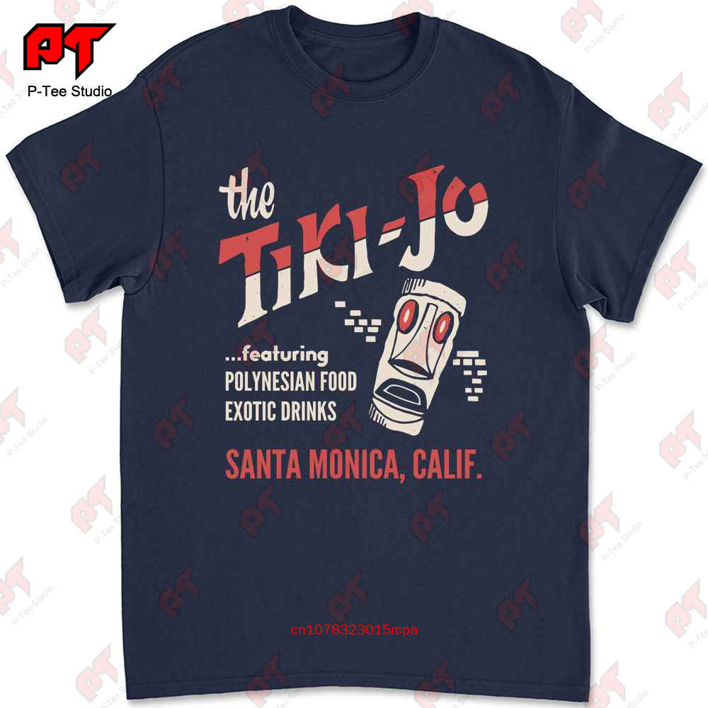 The Tiki Jo Santa Monica Ca Vintage Bar T Shirt TRDL