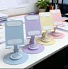 Xiaohongshu Metal Phone Holder: Colorful, Foldable, Rotatable Desktop Tablet Stand with Custom Logo