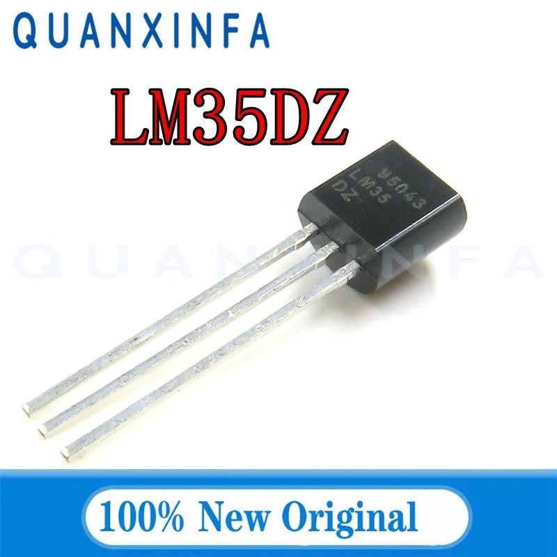 2-100PCS LM35DZ LM35 TO92 Precision Temperature Sensor