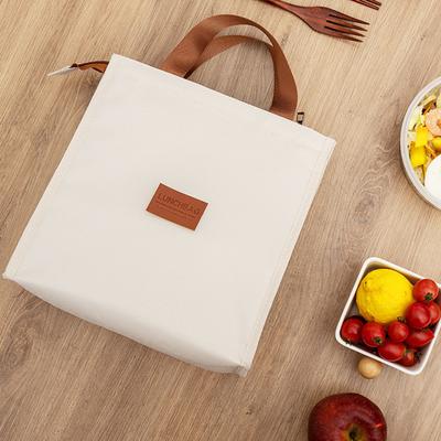 Insulated Lunch Bag Leakproof Thermal Tote with Zipper And Handle Carrier Waterproof Oxford Keeps Food Warm Lunch Bag for Work Picnic Camping