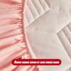 Thicken Quilted Mattress Cover Non-slip Three-layer Structure Brushed Cotton Bedspread On The Bed Queen King Size Sheet
