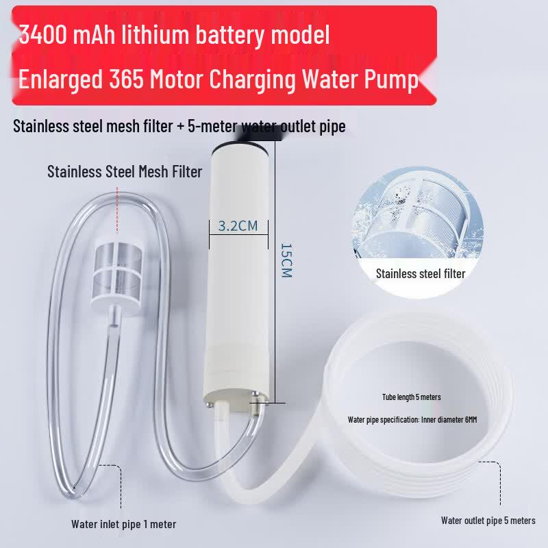 Mini Rechargeable Automatic Barrel Water Pump