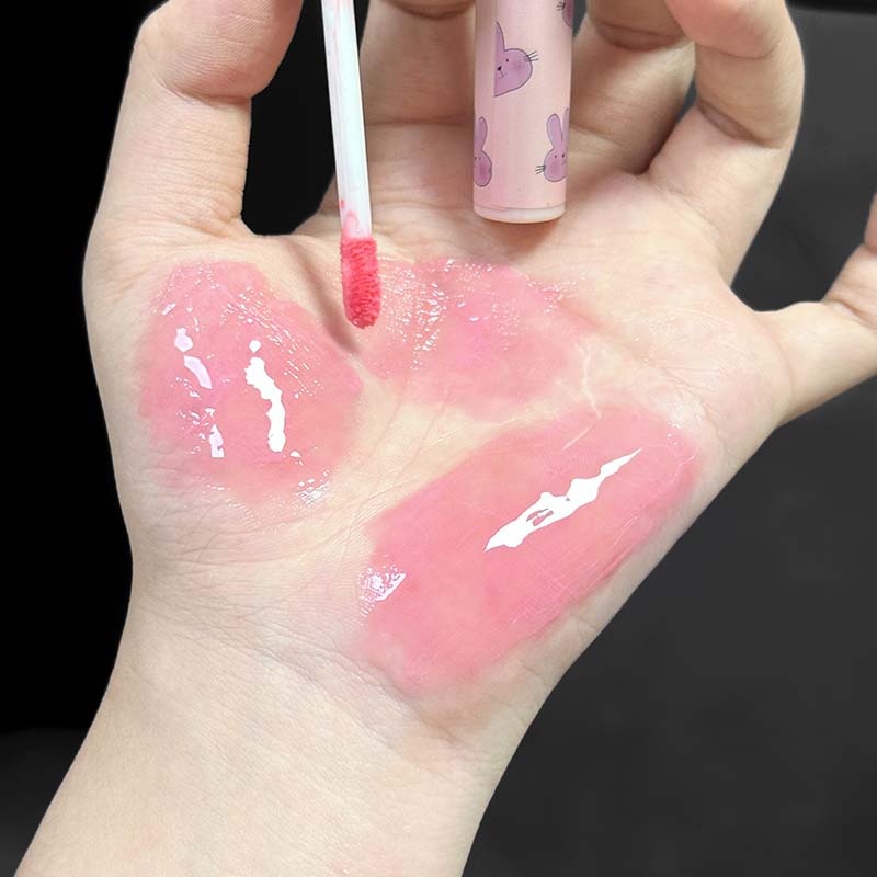 Cappuvini Happy Rabbit Water Gloss Lip Glaze Set(01+02+03+04)