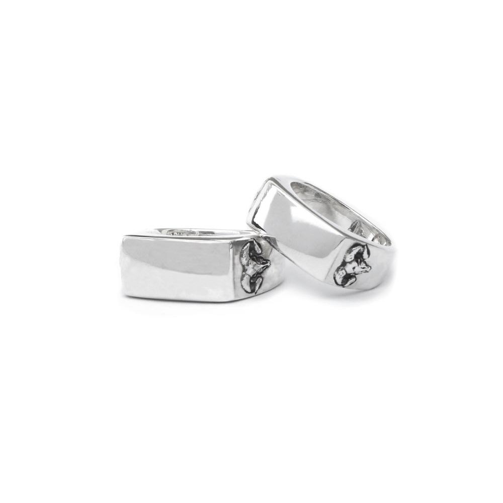 Sting925 Square Bold Ring