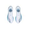 Li Ning Red Hare 5 Pro Fabric Cushioning Slip Resistant Abrasion Resistant Low Top Running Shoes Men's White Blue ARMS003-10