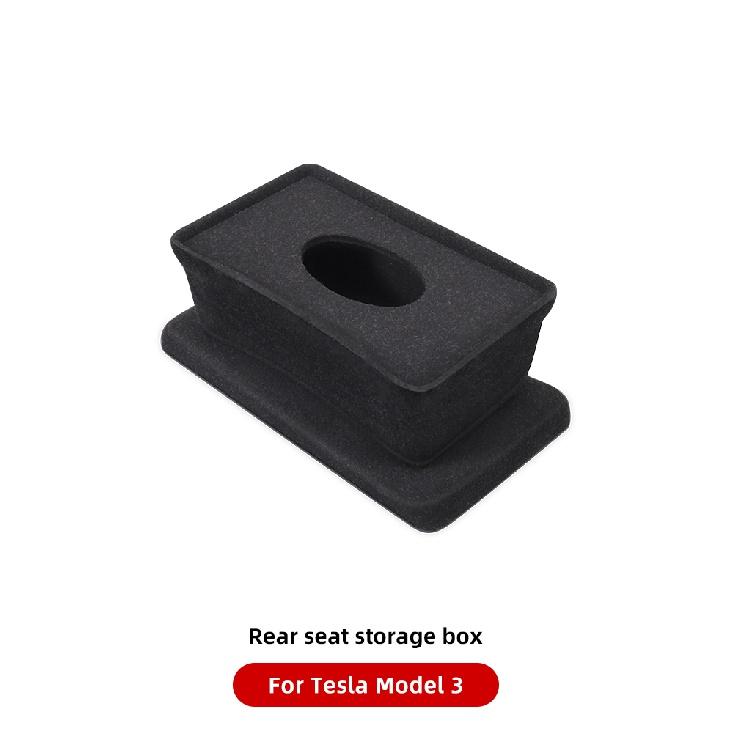 For Tesla Model 3  Model Y 2022 Storage Box Center Armrest Hidden Box Cup Holder Interior Organizer Car