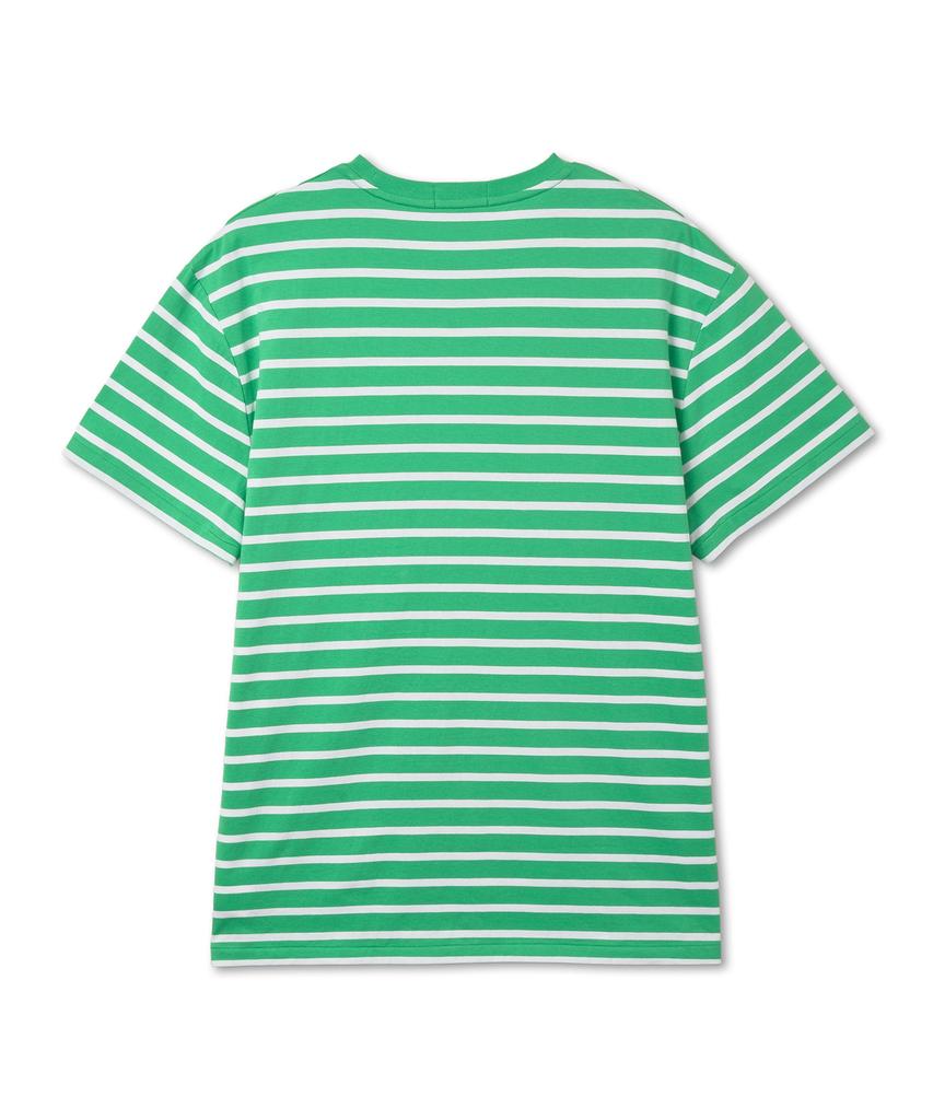 POLO RALPH LAUREN Classic Fit Striped Jersey T-Shirt - Green