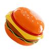 Dipping Sauce Dishes Stackable Hamburger Shape Plastic Dipping Bowls for Soy Sauce Small Appetizer