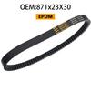 Motorcycle Parts 23x871 Drive Belt 871x23 For Linhai 300 Buyang ATV300 871 23 LU014621 2.3.10.0050