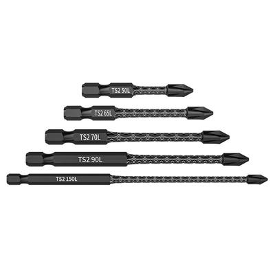 High Strength Magnetic Cross Bit Hex Shank Screwdriver Bit for Impact Use