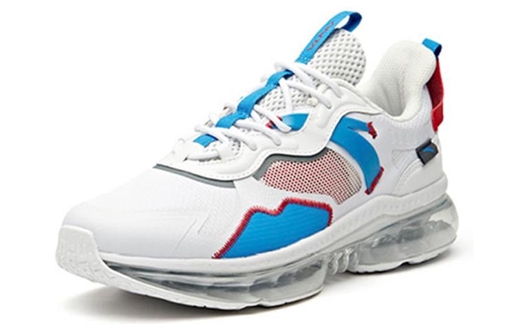 Men's Sneakers NASA X Anta Support Slip Resistant Cushioning Low Top Running Shoes Men's Blue White