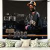 Snoop Dogg Wall Tapestry Aesthetic Wall Hanging Printed Fabric Blanket Decorative Tapestries for Bedroom Living Room Home Decor
