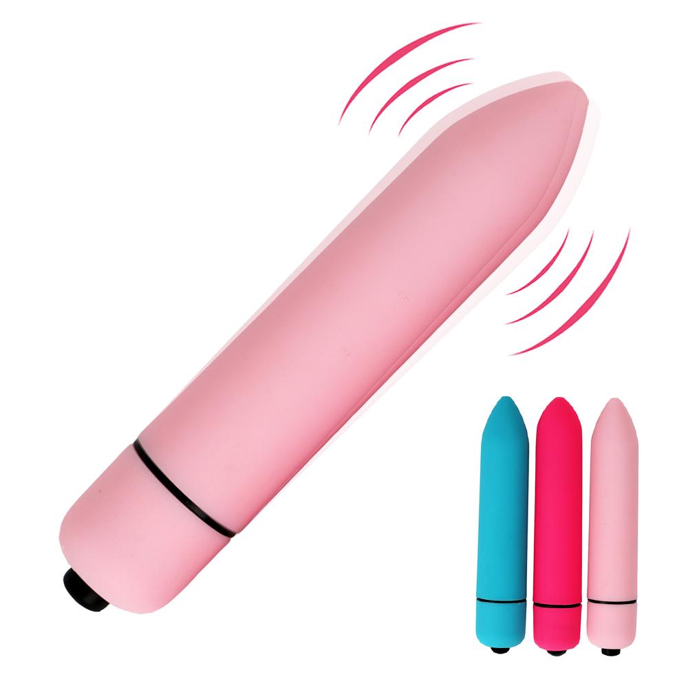 G-spot Clitoris Stimulator Mini Bullet Vibrator Stimulator Massager Sex Products Dildo Vibrators Multi-speed Adult Sex Toys for Women AV Stick