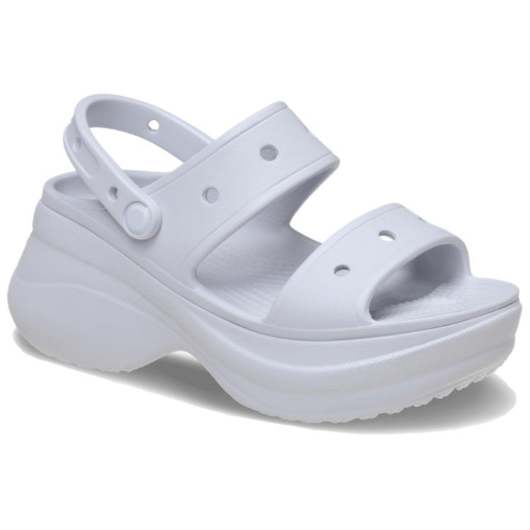Crocs Classic Bay Fashionable One-Strap Sandals Women Sandals Light-Purple 206749-5BO