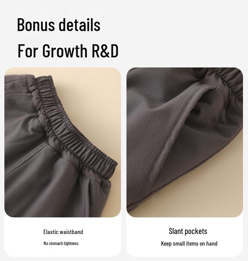 Kids' Thickened Cotton Winter Pants: Quilted Warm Sweatpants for Boys and Girls