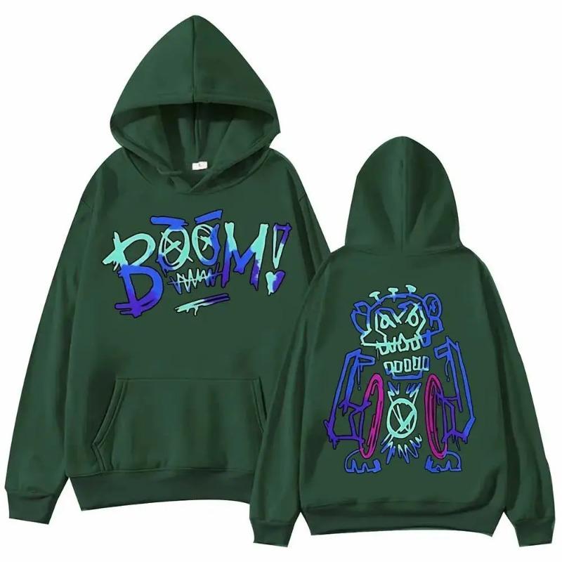 Women Hoodie Hot Anime Arcane Jinx Graffiti Hoodie Harajuku Hip Hop Pullover Tops Sweatshirt Fans Gift Hoodies & Sweatshirts Women’s